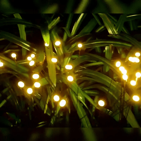 LUCES DECORATIVAS LUCIERNAGAS SOLARES