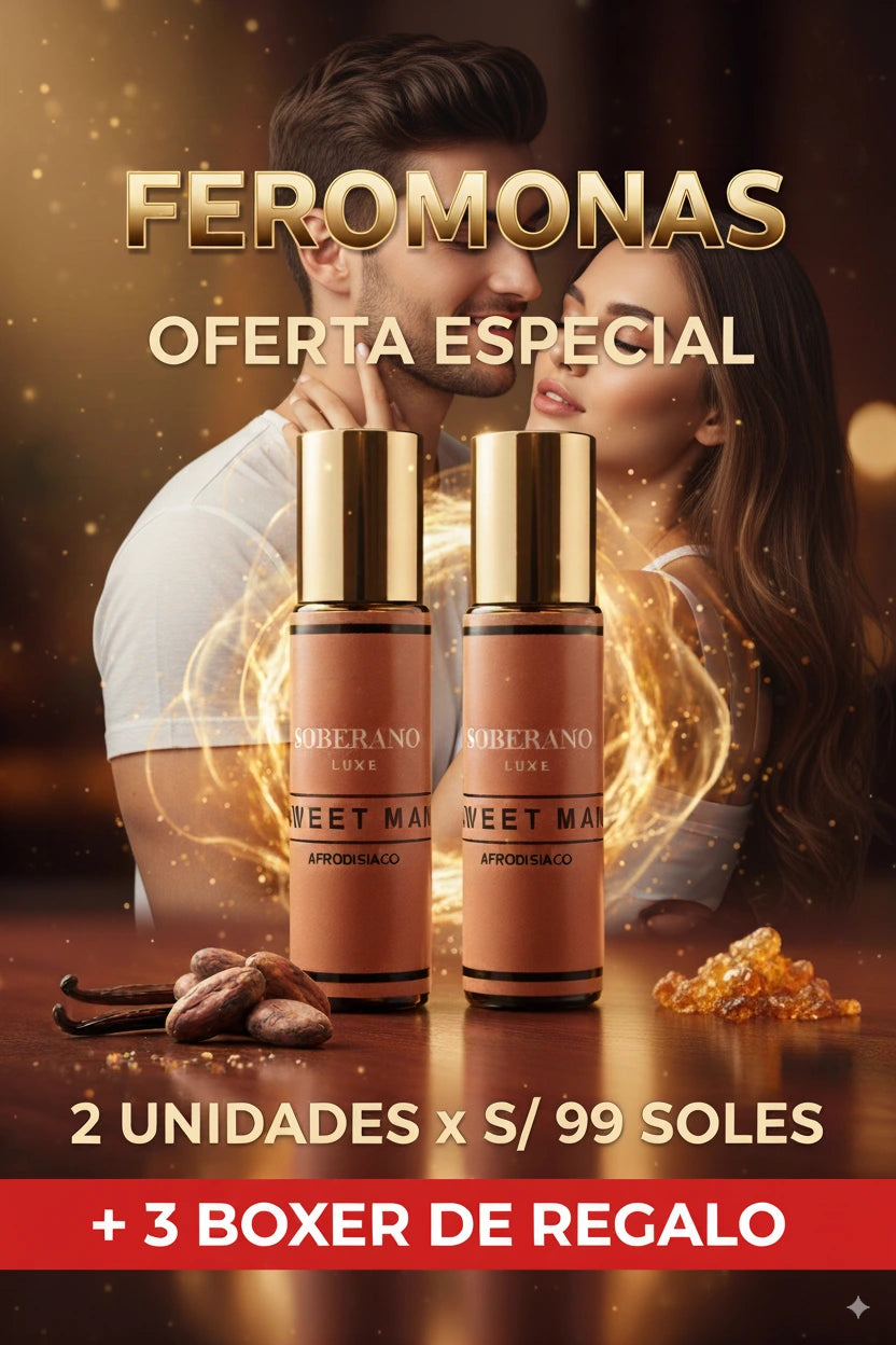 Sweet Man - El aroma que conquista miradas