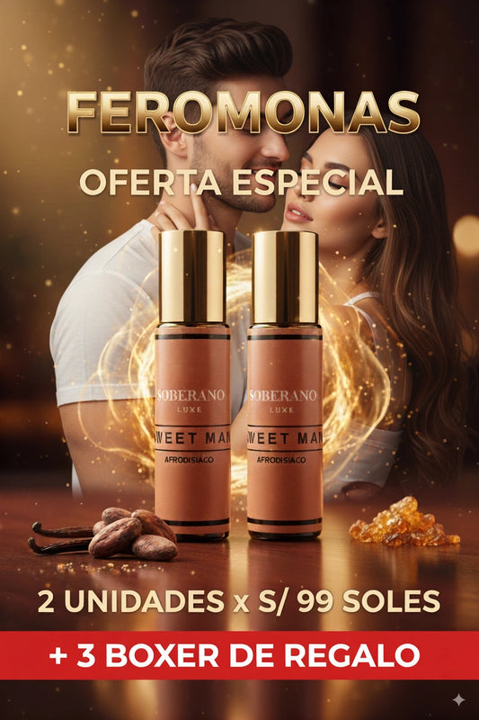 Sweet Man - El aroma que conquista miradas